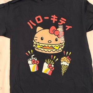 Hello kitty burger tee